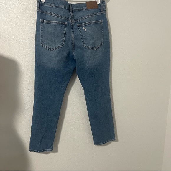 Madewell The Perfect Vintage Jean Size 29 Petite Straight Leg Jean Distressed - Picture 5 of 11